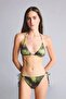Regular Fit Patterned Green Bikini Bottom G8727Ax26Sm