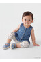 Vizyon New Season Floral Patterned Baby Girl Blouse and Leggings Set - 2