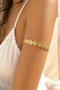 Floral Patterned Arm Bracelet |   Pazu Bracelet - Adjustable - 2