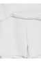 White Miffy Printed Girls' Skirt with Shorts - 4