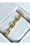Xuping Brand Model Steel Interwoven Gold Bracelet