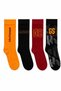 Licensed Fan Socks Men's 4-Piece Adult Socks 1905 Socks Yellow Red Casual Socks Sports Socks Gs 1905 Gift Socks Lion Totem Socks Gs23047