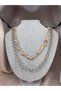 Women's Seashell Necklace Silver Color Chain Layered Multiple Necklaces Bohemian Summer Neck Pendant