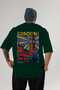 London England Green Oversize Country City Back Printed Unisex T-Shirt 100% Cotton Premium - 2