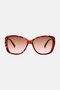 Women LO616S Butterfly Sunglasses, Marble Red