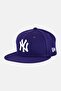 x MLB Men New York Yankees Fitted Cap, Purple