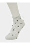 Girls Pack Of 5 - Polka Dot Ankle Socks - 2
