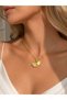 Miore Women's Necklace with Openable Oyster Figure and Pearl and Zircon Stone Detail