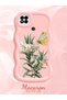 Poco C31 Compatible Case Camera Protector Pink Silicone Couple Phone Case Butterfly Pattern - 2
