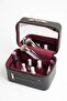 Premium Jewelry Box and Makeup Case Travel Organizer with Mirror Black 21×14×17 - 2