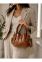 Lavin Women's Buckle Soft Textured Adjustable Strap Hand and Shoulder Bag
