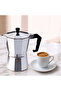 3-Cup Retro Design Aluminum Moka Pot - Stovetop Espresso and Filter Coffee Maker