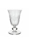 6 PCS Etched Crystal Goblet Set – 12.5 × 8 cm