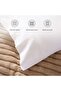 Elegance 3-Piece Duvet Cover Set 160x200cm - White - 6