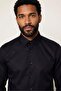 2-Pack Men's Slim Fit Long Sleeve Sweat-Absorbent Breathable Texture Four Seasons Shirts - 3