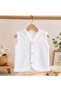 H & C Cotton 2-Piece Baby Vest with Snap Fasteners Sleeveless Inner Vest 0-36 Months - 6