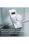 Nothing Phone (3A) Case with Magsafe Feature, Non-Yellowing Crystal Hard Cover, Transparent - 4