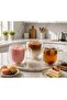 6 Pieces Double-Walled Glass Cup 300 ml Home Office Double-Layer Thermal Insulated Mug with Handle - 2