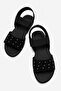 3 Row Troc Women's Sandals Black - 4