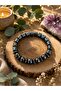 Hematite Natural Stone Bracelet - Shiny Steel Gray Special Design - 2