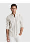 Khaki Regular Fit Long Sleeve Shirt 50320895-Vr027