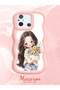 Poco C55 Compatible Case Camera Protector Pink Silicone Couple Phone Case Girl Pattern - 2