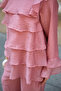 Women's Tulle Fabric Set Dusty Rose - 5