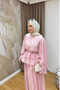 Molly Nelly Layered Skirt and Sleeve Set with Lining