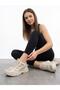 Women's Beige Sneaker Thick Sole Ultra Light Orthopedic Sole Walking Shoes - 2