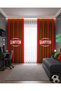 Red Green Champion Double Winged Children's Room Background Curtain