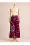 Women's Tie-Dye Wrap Pants 100% Cotton – Bohemian Loose Comfortable Cut Summer Wear S-L - 2