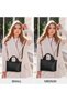Genuine Leather Purses and Handbags for Women Crossbody Shoulder Tote Bag Soft Satchel Top Handle - 2