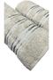 2 Piece Bath and Hand Towel Set Brown Cotton - 5