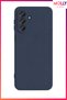 Night Blue Liquid Inside Velvet Matte Silicone Case for Samsung Galaxy A37