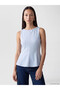 Original Oval Neck Peplum Blouse