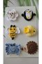 Baby Gift Pinterest Combinations Hairless Baby Hair Clips 6-Piece Mixed Sets Hanmade Knitted Organic Baby Hair Accessories - 2