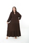 Xlmodam Women's Lycra Viscose Plus Size Dress - 5