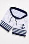 Children's Premium Swim Shorts with Zipper Pockets and Mesh Lining - White - 3