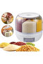 Multi-Grain Container Dispenser, 22Lbs, 360°Rotating Dispenser for Kitchen Organizing | Flare Gadgets - 6