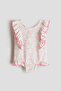 Frill-trimmed swimsuit