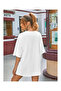Women's White Urban Printed T-Shirt - 2