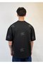 Star Printed Oversize T-Shirt - 5