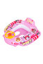 Baby Pool Float, Steering Wheel & Horn, Inflatable Ring with Safety