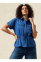 UTILITY STYLE TOP WITH FRONT TIE KNOT