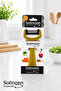 Solingen Vegetable and Fruit Peeler Stainless Steel Sharp Blade Ergonomic Potato Carrot Cucumber Apple Peeler