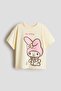 Printed cotton T-shirt