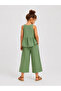 Muslin Girls' Button Detail Set (3-9 Years) - 3