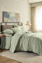 Arrow 100% Organic Washed Cotton Double Duvet Cover Set