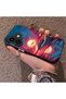iPhone 17 Compatible Silicone Edge Hard Back Case Couple Phone Case Sunset Patterned - 2