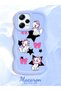Redmi Note 12 Pro 5g Compatible Case Camera Protector Blue Silicone Couple Phone Case Character Pattern - 2